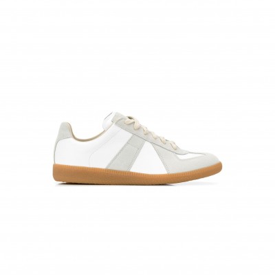 MAISON MARGIELA LEATHER SNEAKERS S58WS0109P1895T1016